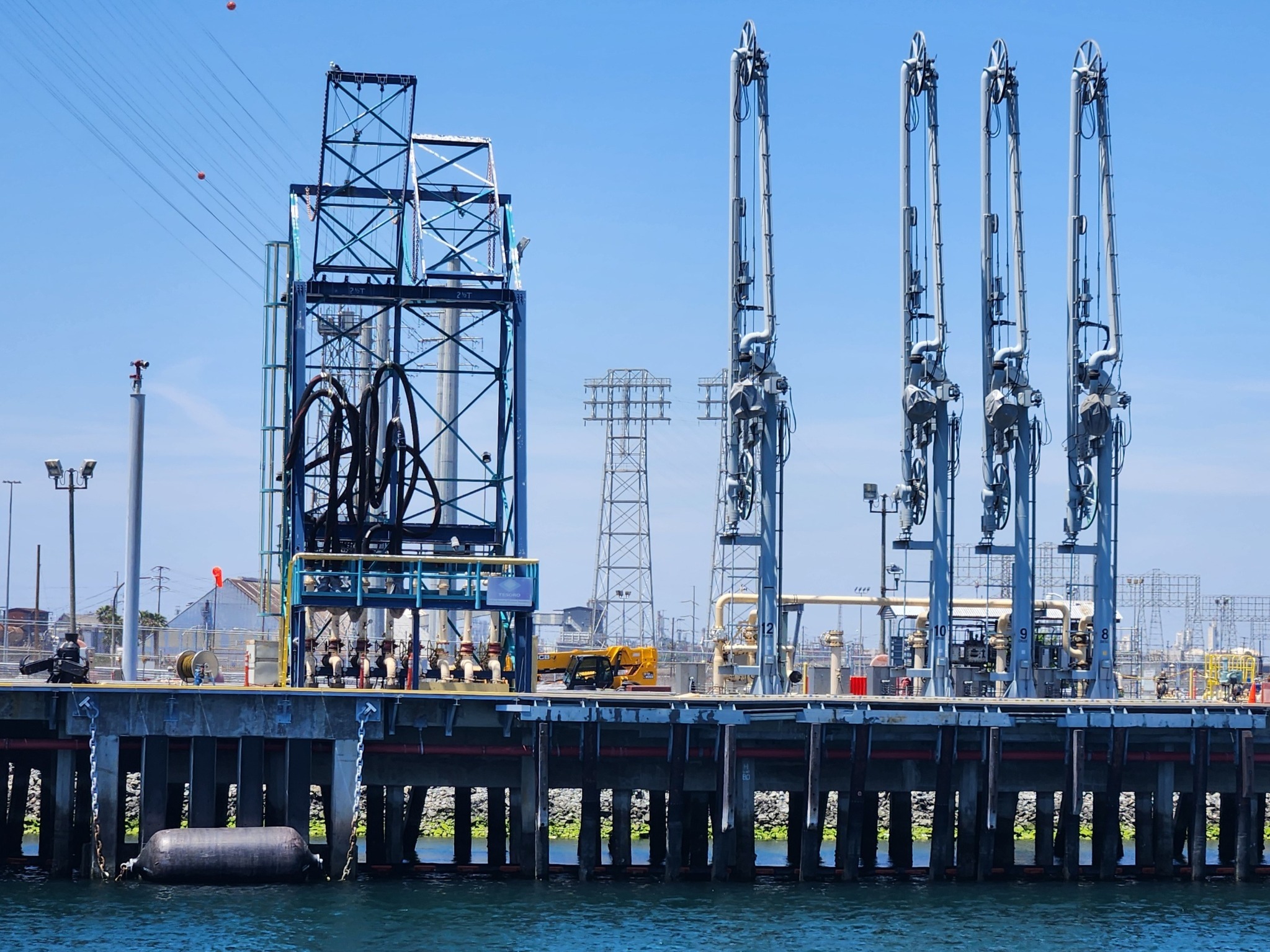 Marine pile design coastal engineering California steel concrete timber piles