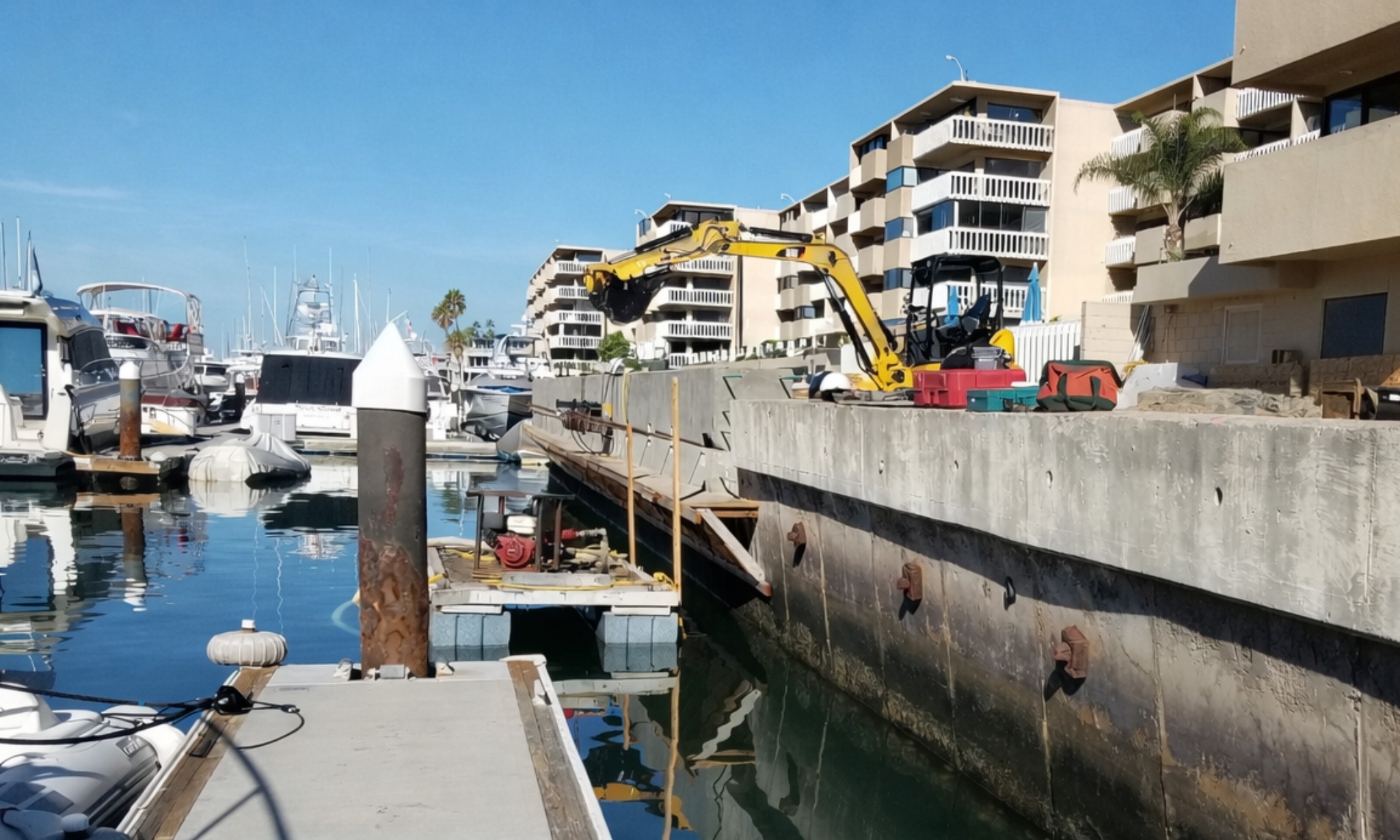 Seawall design coastal engineering California